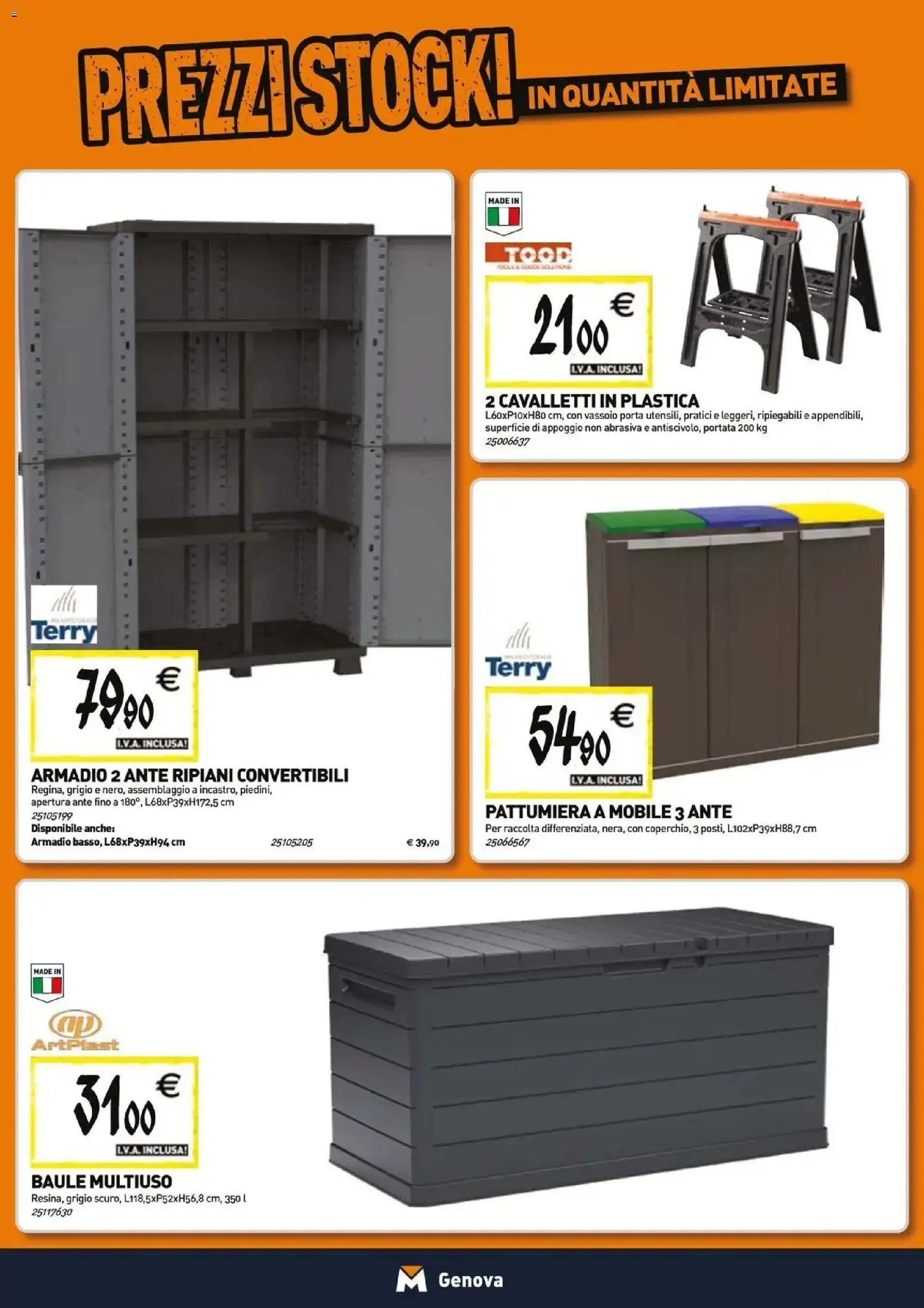 Nuovo Tecnomat catalogo dal 29/10/2026 > offerte anteprima 🛍️ | Pagina: 18 | Prodotti: Mobile, Porta, Baule, Armadio
