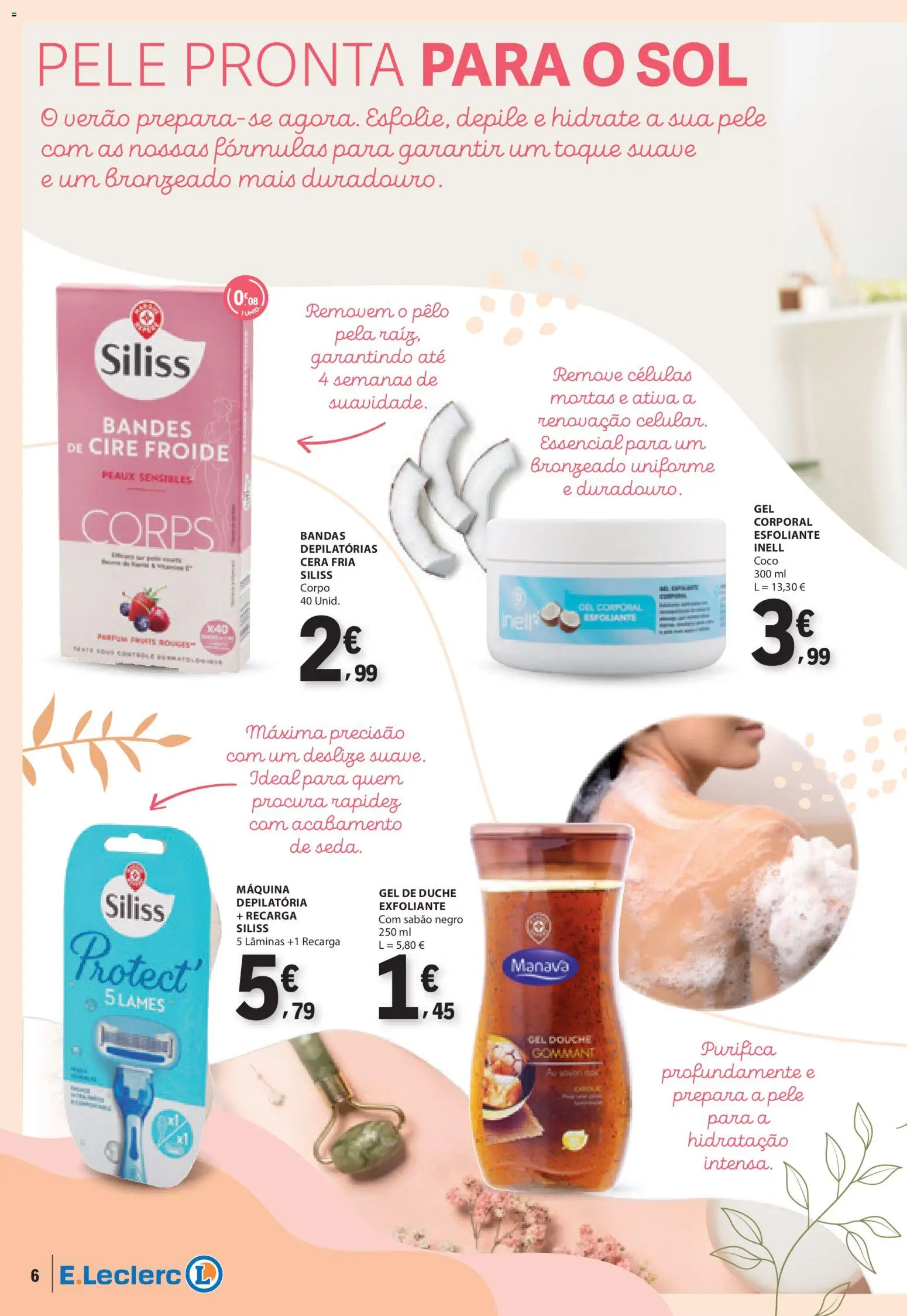 E.Leclerc folheto da Nossa Marca │ válido de 01.05.2026 | Página: 6 | Produtos: Sabão, Cera fria, Cera