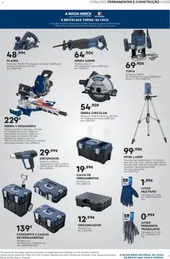 Pré-visualização BricoMarché Folheto 10 - Catálogo Ferramentas e Construção válido de 16/07/2026 | Página: 7 | Produtos: Luvas, Ferramentas, Base, Caixa