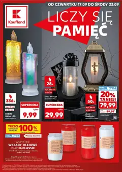Pogląd oferty "Kaufland gazetka - Znicze" - ważna od 17.09.2026