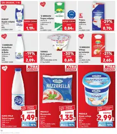 Trajno mlijeko, Trajno mlijeko 3,5% m.m. 1 L - Pregled kataloga iz trgovine Kaufland, vrijedi od 07.10.2026 | Stranica: 16 | Proizvodi: Vrhnje za kuhanje, Mlijeko, Jogurt, Grčki jogurt