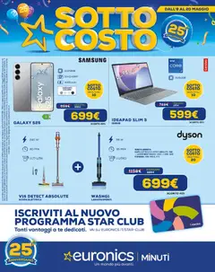Anteprima del volantino Euronics volantino 25 Anniversario valido a partire dal 08.05.2026