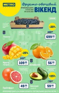 Metro акції дійснийкції з 03.05.2026