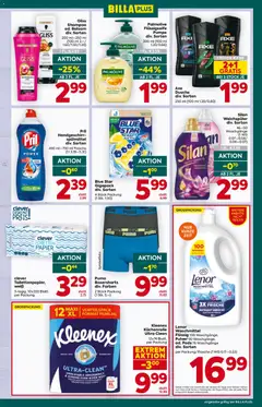Billa Plus Flugblatt ab 30.07.2026 gültig | Seite: 15 | Produkte: Dusche, Shampoo, Weichspüler, Waschmittel
