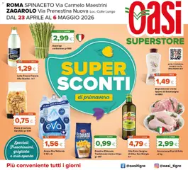 Anteprima del volantino Oasi volantino Zagarolo valido a partire dal 23.04.2026