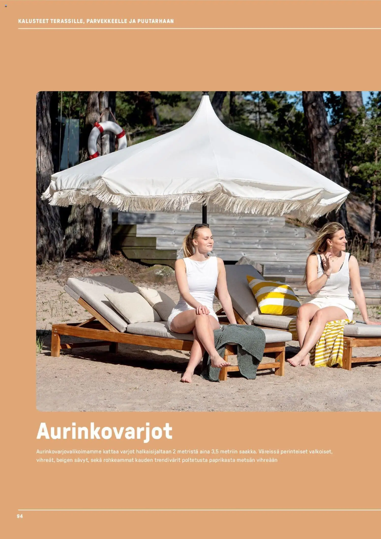 Masku tarjoukset - Puutarhakalustekuvasto 2026 – voimassa 09/03/2026 alkaen | Sivu: 94