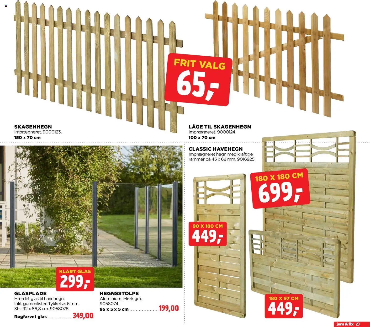 Jem & fix tilbudsavis – gyldig fra 24.05.2026 | Side: 23 | Produkter: Rammer