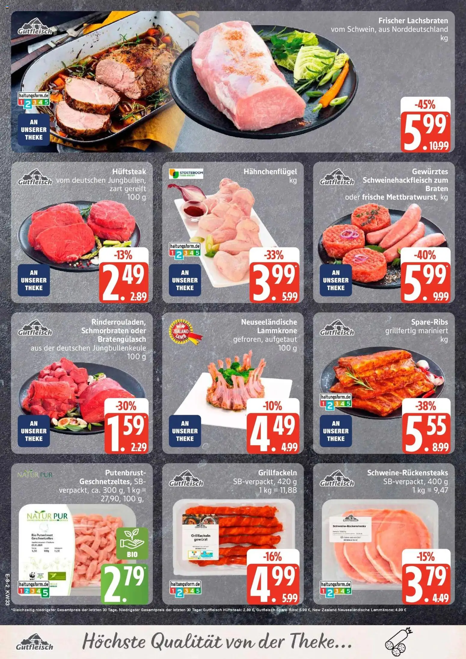 Edeka Prospekt Husum (ab 10.08.2026) » Angebote Online | Seite: 10 | Produkte: Putenbrust, Theke