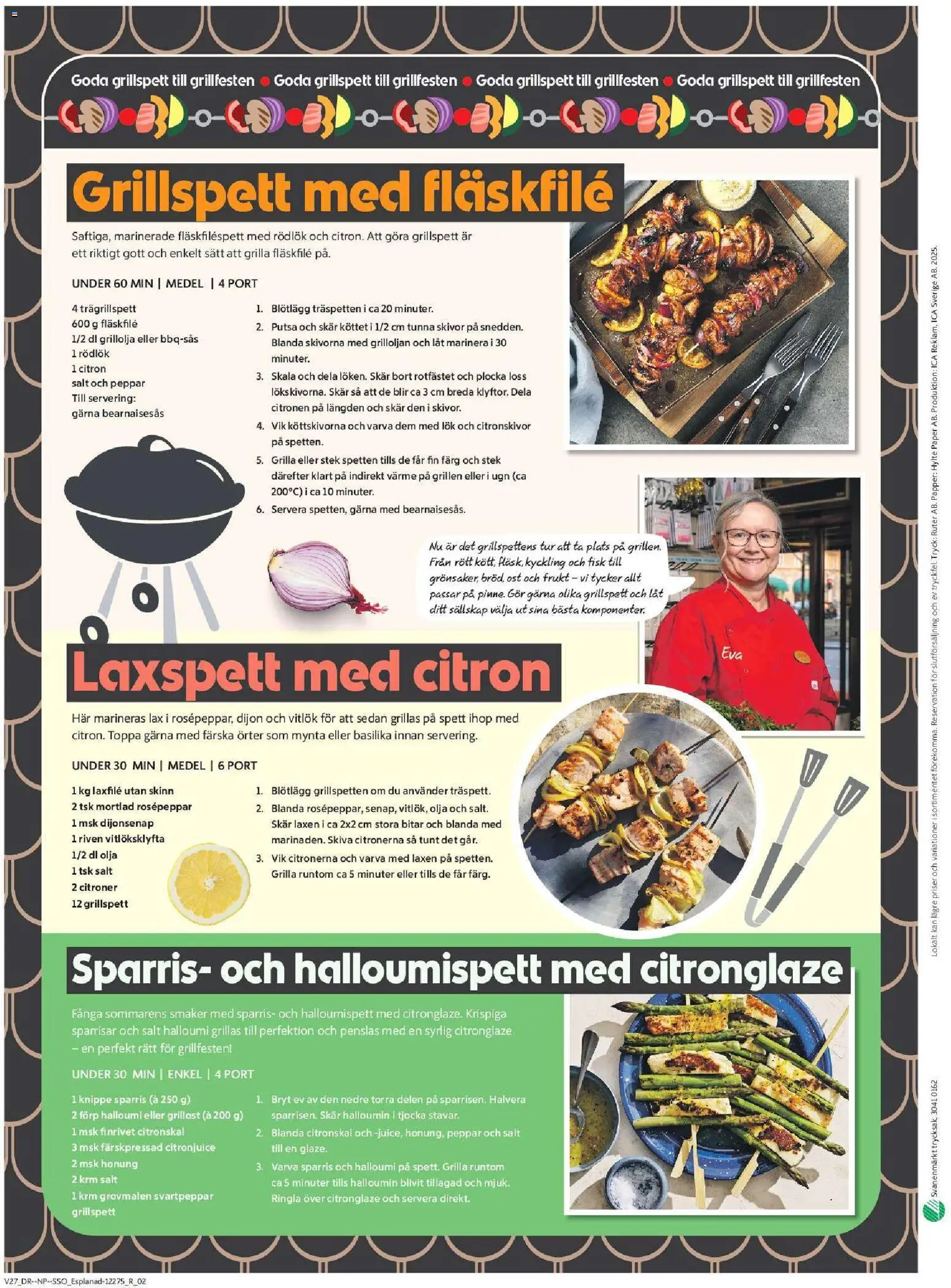 ICA Supermarket reklamblad aktuell från 29/06/2026 | Sida: 10 | Produkter: Peppar, Olja, Rödlök, Citron