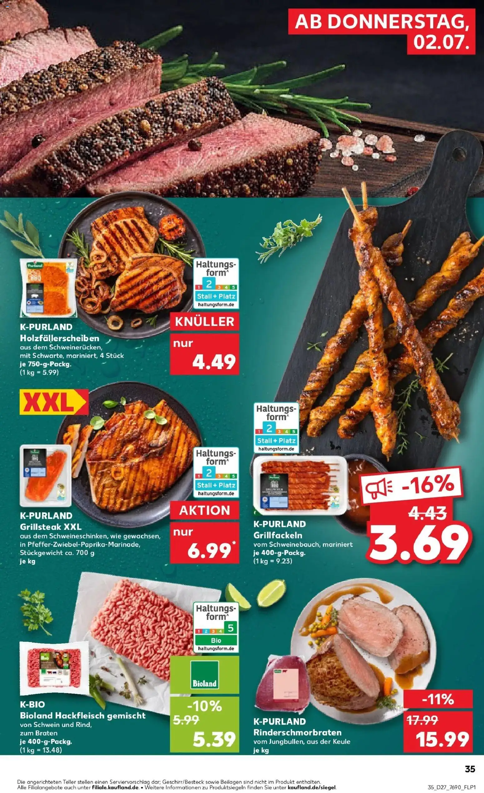 Kaufland Prospekt Mosbach – gültig ab 29.06.2026 | Seite: 46 | Produkte: Hackfleisch