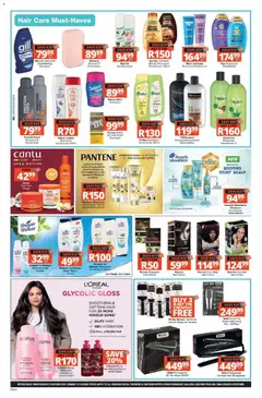 Checkers specials catalogue – valid from 21/09/2026 | Page: 6 | Products: Gloss, Hair straightener, Mirror, Conditioner