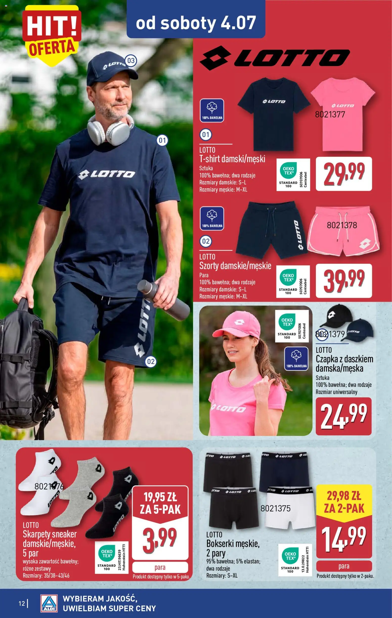 Aldi gazetka - Hity od Środy i od Soboty od 01.07.2026 | Strona: 12