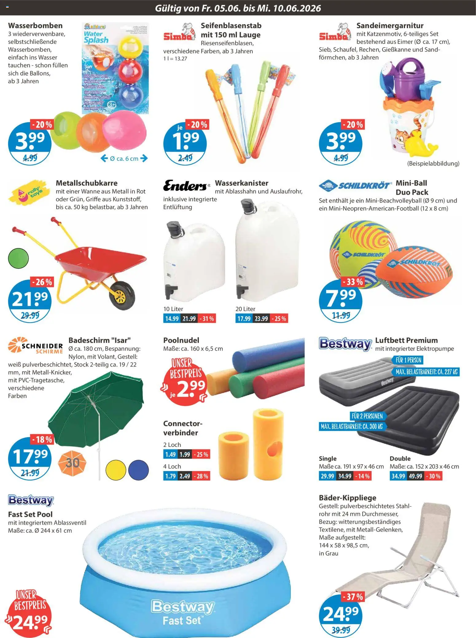 V-Markt München – gültig ab 05.06.2026 | Seite: 16 | Produkte: Verbinder, Wasser