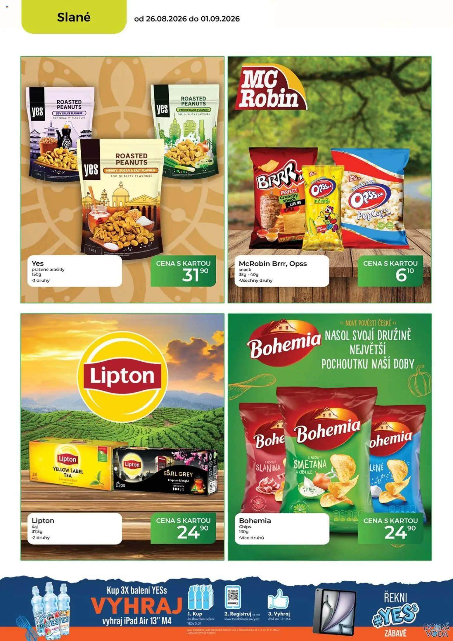 Tamda Foods leták od 26.08.2026 | Strana: 36 | Produkty: Smetana, Ipad, Arašídy, Cibule
