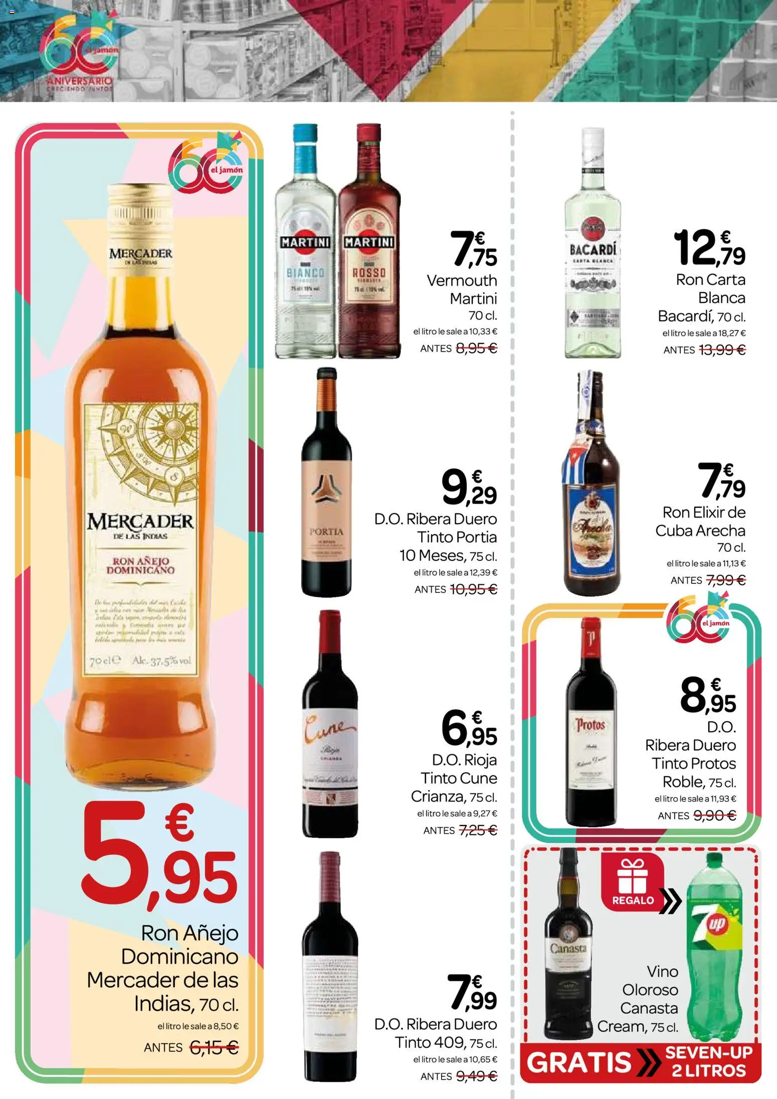 Supermercados El Jamón folleto │ válido desde el 30/07/2026 | Página: 10 | Productos: Ron, Vino