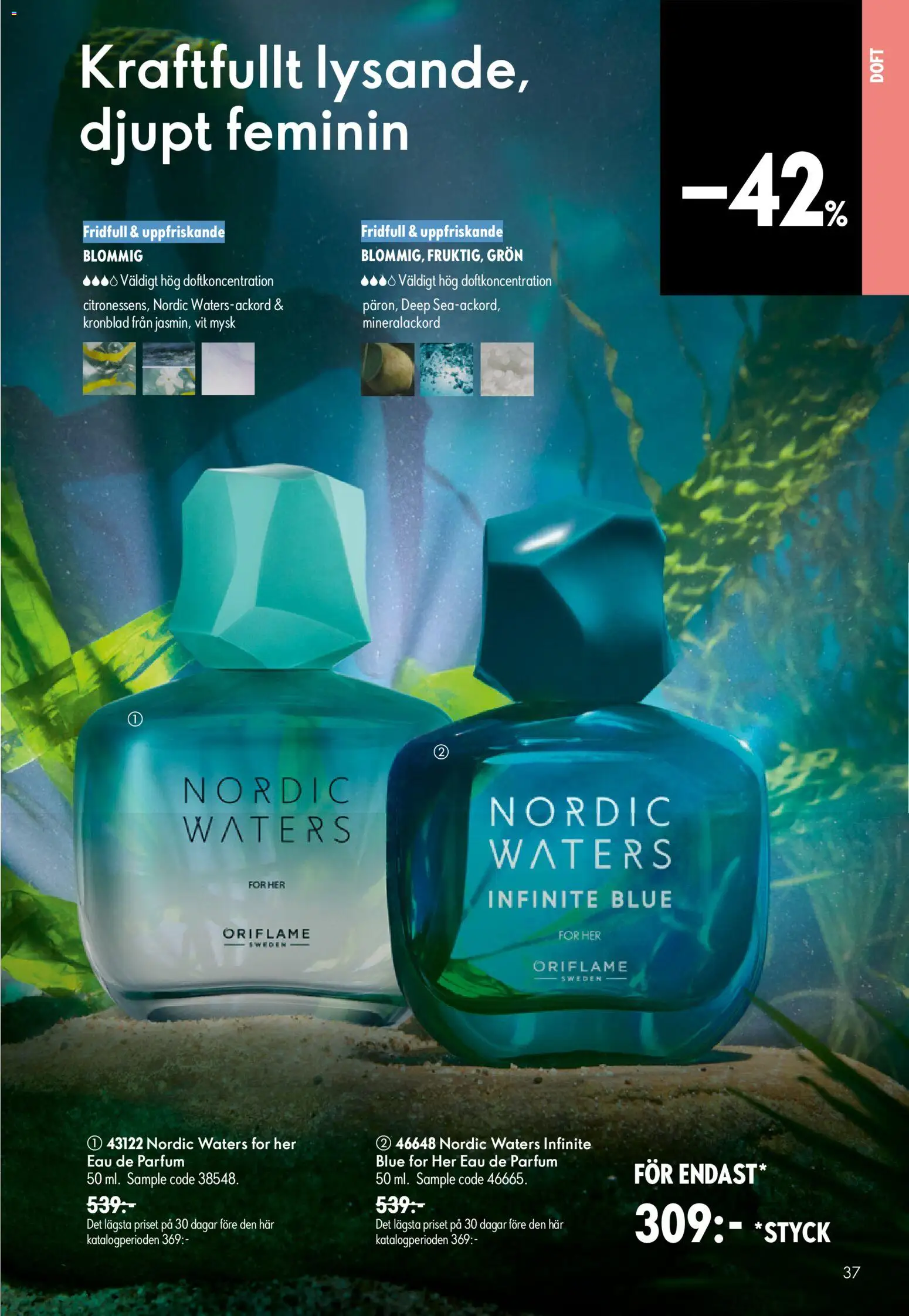 Oriflame reklamblad aktuell från 24/06/2026 | Sida: 37 | Produkter: Doft
