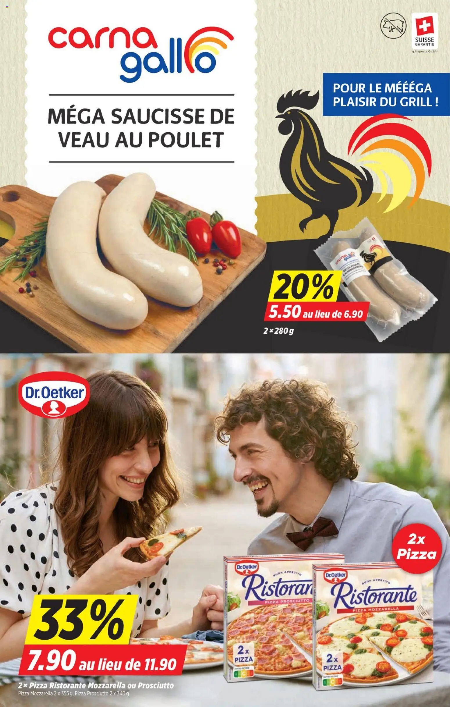 Denner aktionen FR – gültig ab 13.08.2026 | Seite: 8 | Produkte: Pizza, Grill
