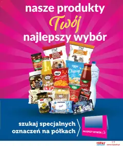 Pogląd oferty "Topaz gazetka - Express" - ważna od 14.05.2026 | Strona: 17 | Produkty: Chipsy, Bateria, Pomidory, Woda