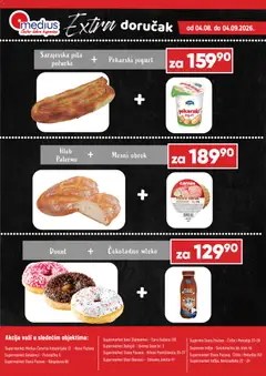 Medius katalog Extra doručak - pregled Medius kataloga - važi od 04.08.2026