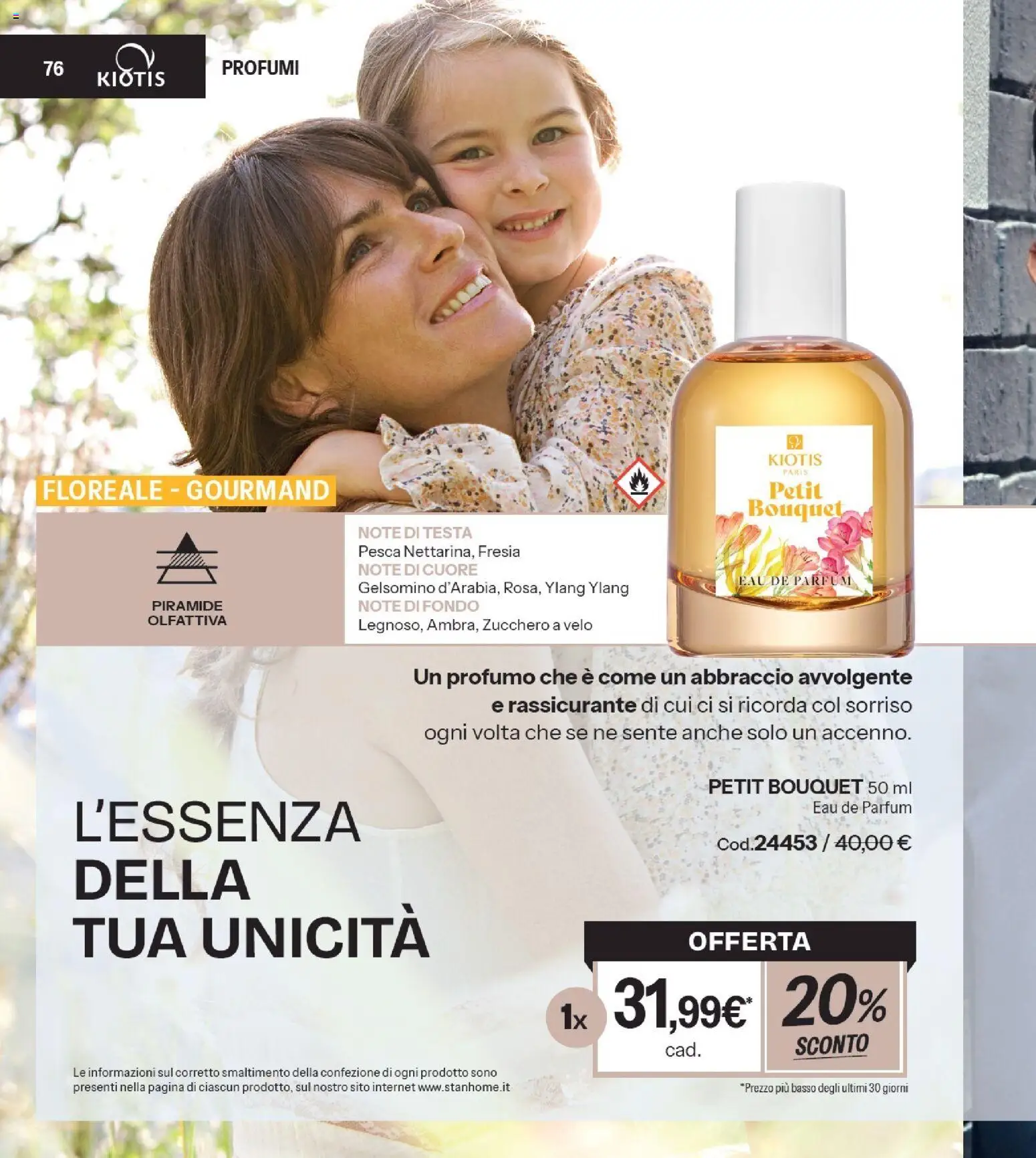 Volantino Stanhome del 08/09/2026 | Pagina: 77 | Prodotti: Zucchero, Pesca, Profumi, Profumo