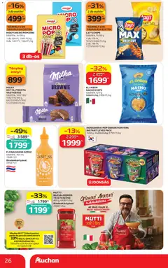 EL SABOR NACHO CHIPS, többféle, 425 g - amely érvényes a következő dátumtól: 2026.10.01. | Oldal: 26