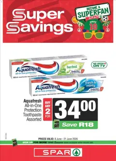 KWIKSPAR specials catalogue – valid from 08.06.2026