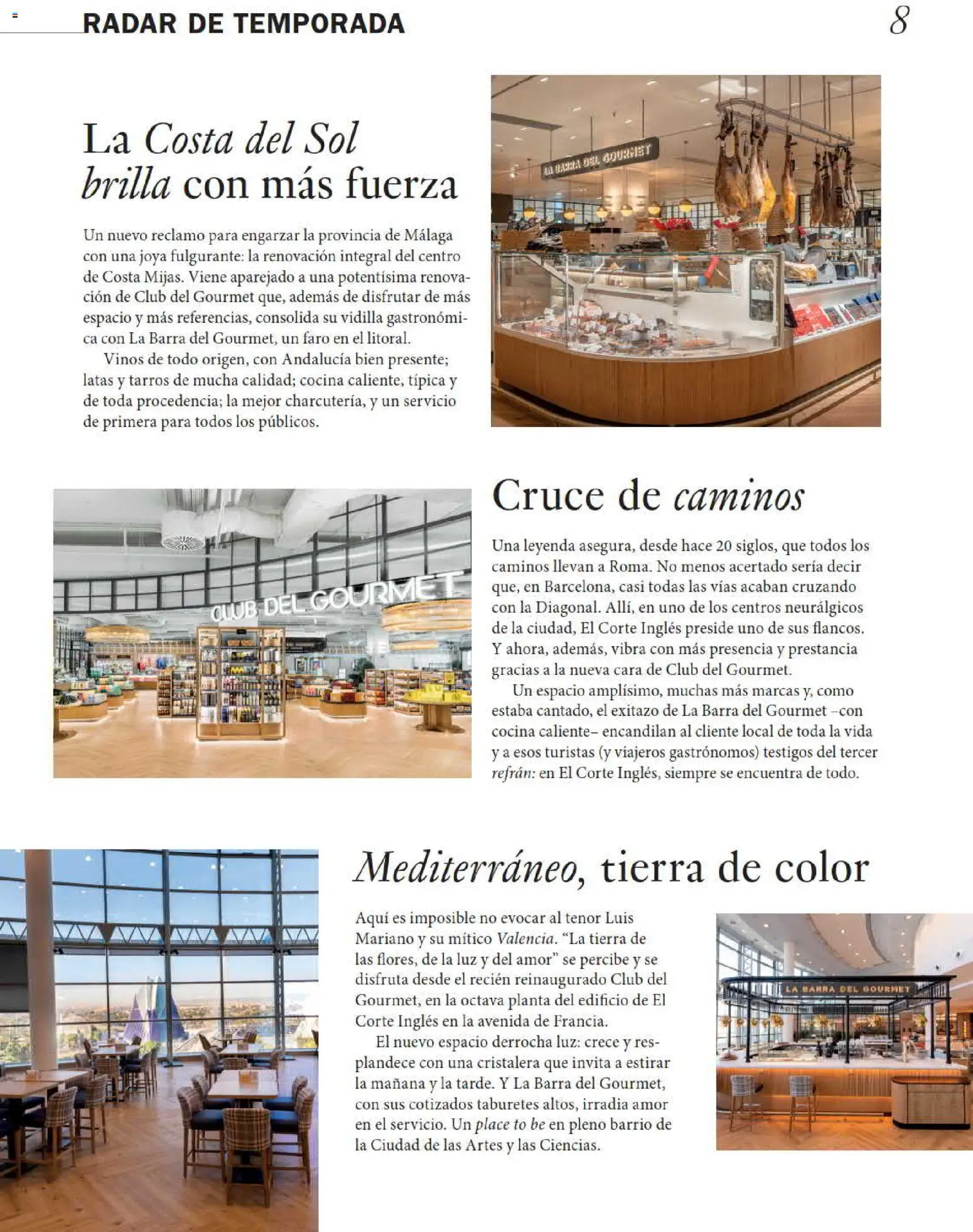 El Corte Inglés Gourmet Magazine │ válido desde el 01/10/2026 | Página: 8 | Productos: Cocina, Tierra