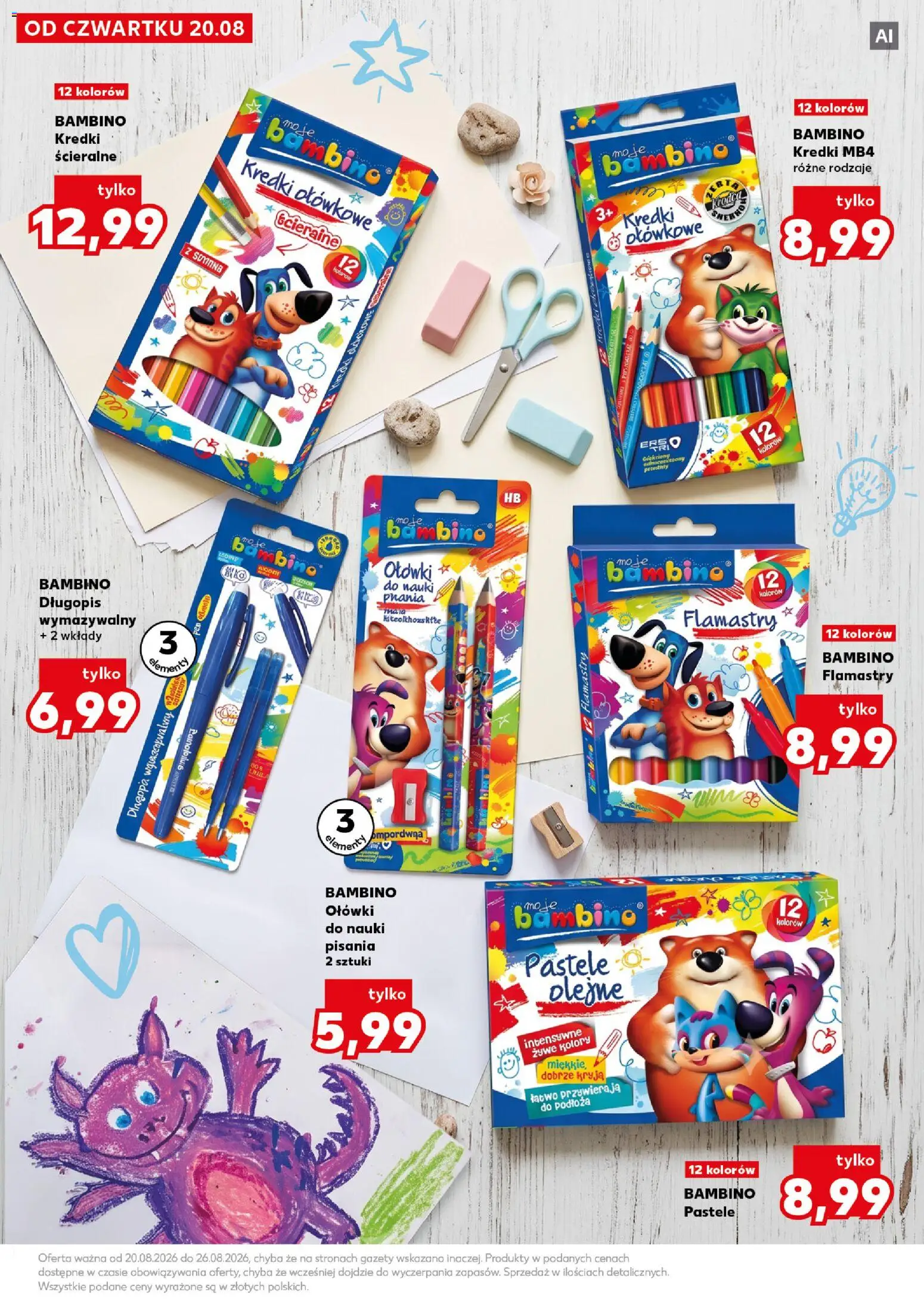Kaufland Polsko leták - Nowy rok szkolny od 20.08.2026 | Strana: 15