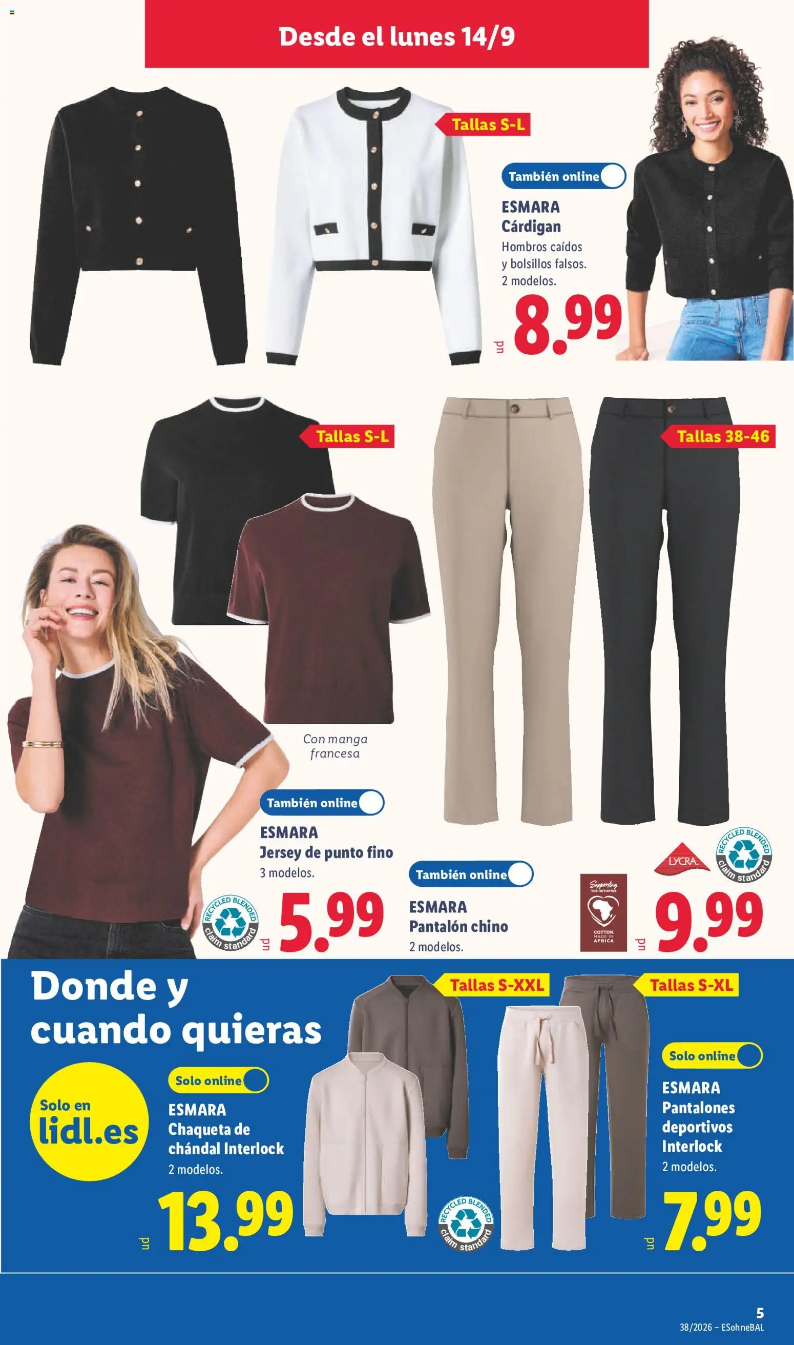 Lidl folleto de bazar │ válido desde el 14/09/2026 | Página: 13