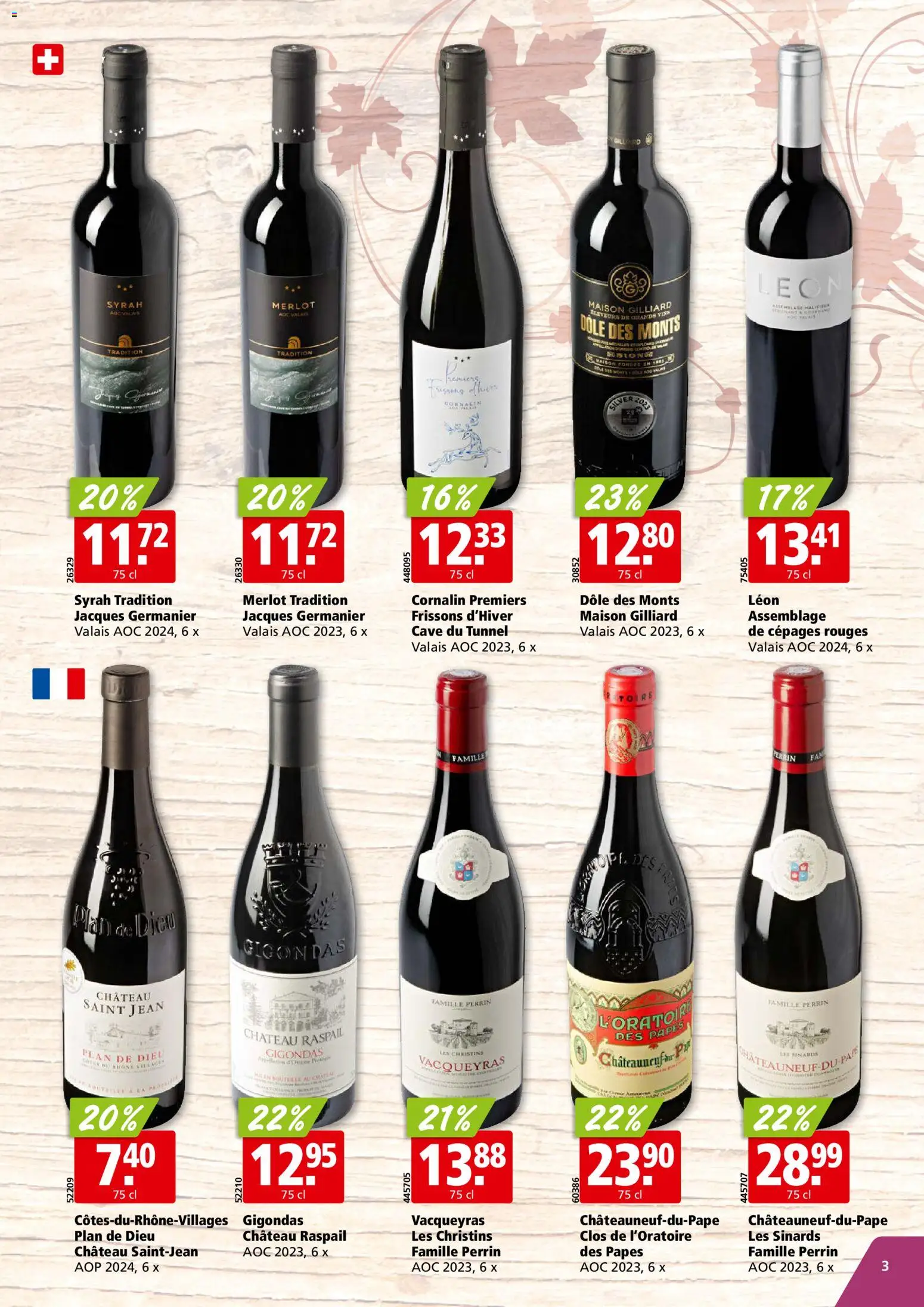 Aligro aktionen Vins Matran – gültig ab 21.09.2026 | Seite: 3 | Produkte: Merlot