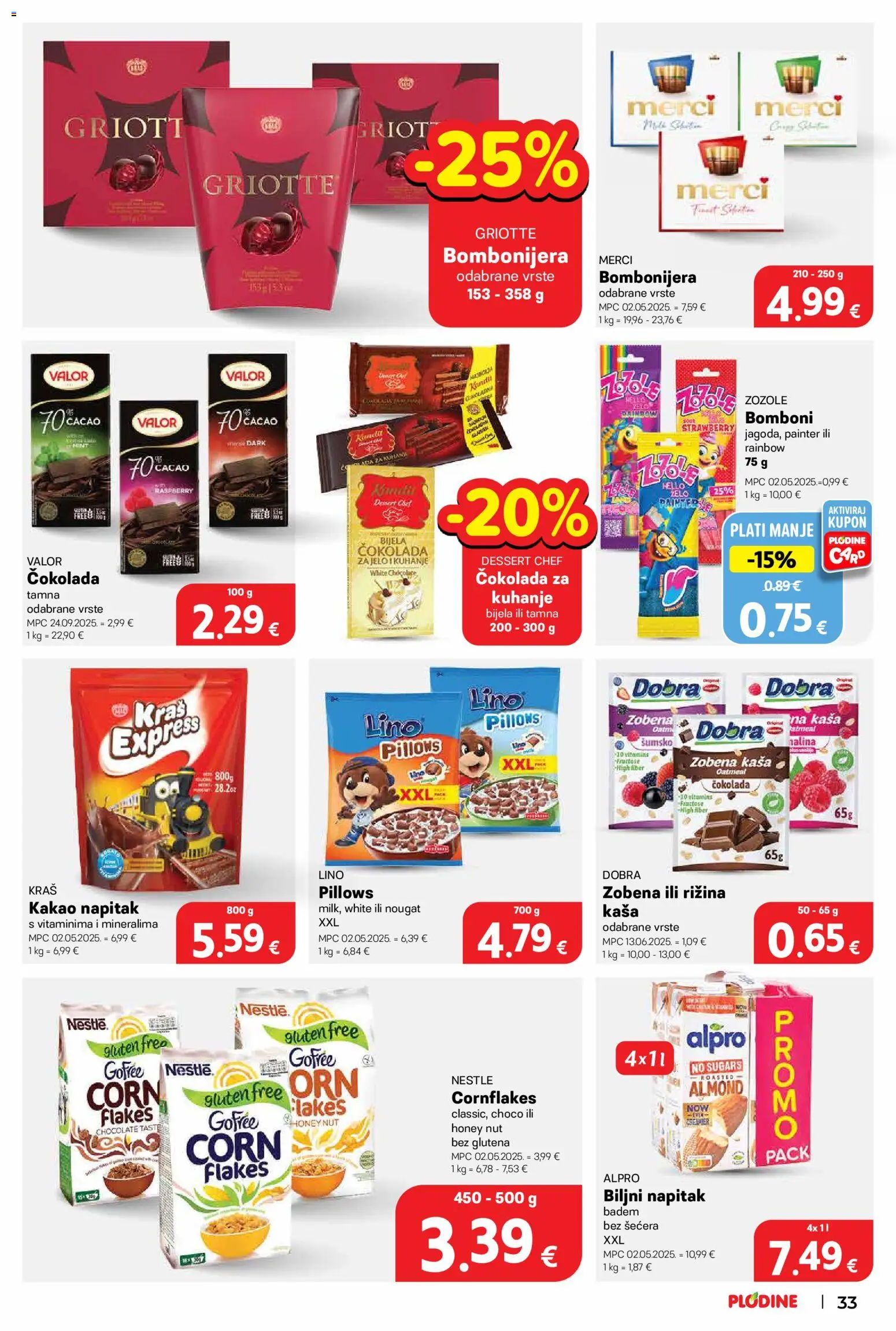 Plodine katalog | vrijedi od 08.07.2026 | Stranica: 33