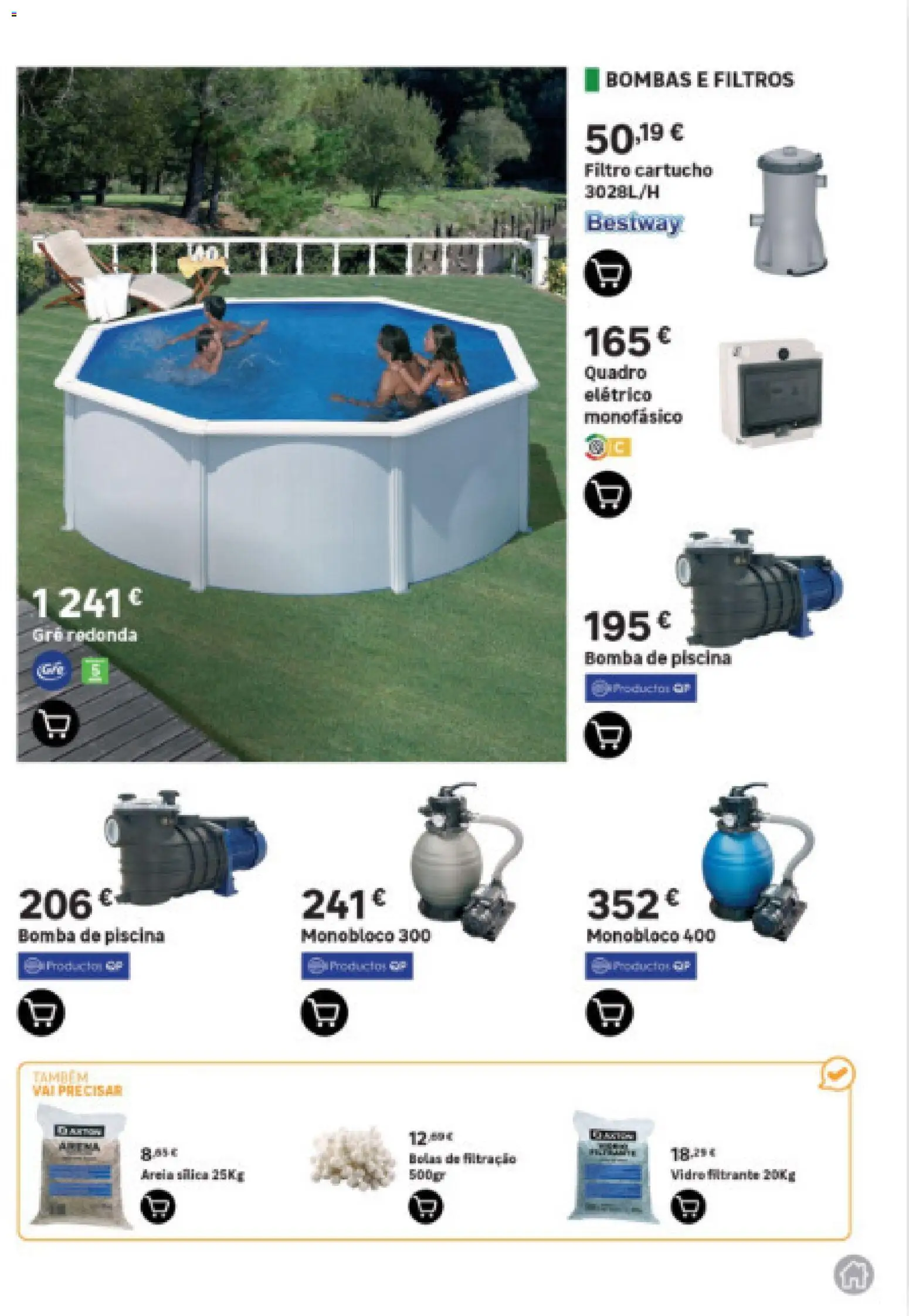 Leroy Merlin Arquipélago da Madeira Jardim │ válido de 12.03.2026 | Página: 71 | Produtos: Piscina, Quadro, Areia