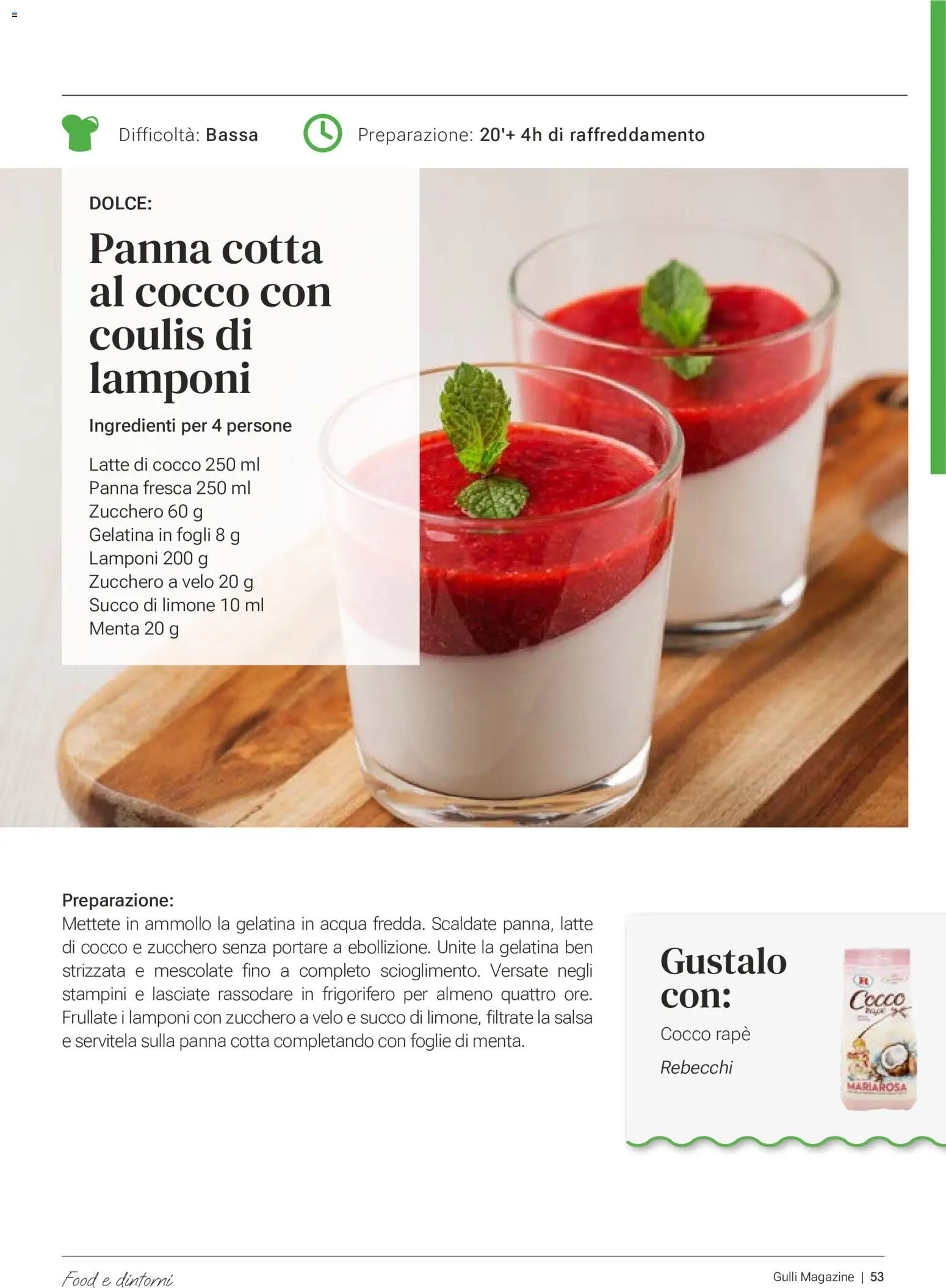 Volantino Gulliver del 01/08/2026 | Pagina: 52 | Prodotti: Limone, Cocco, Frigorifero, Menta