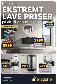 Forhåndsvisning av Megaflis kundeavis gyldig fra 21.05.2026