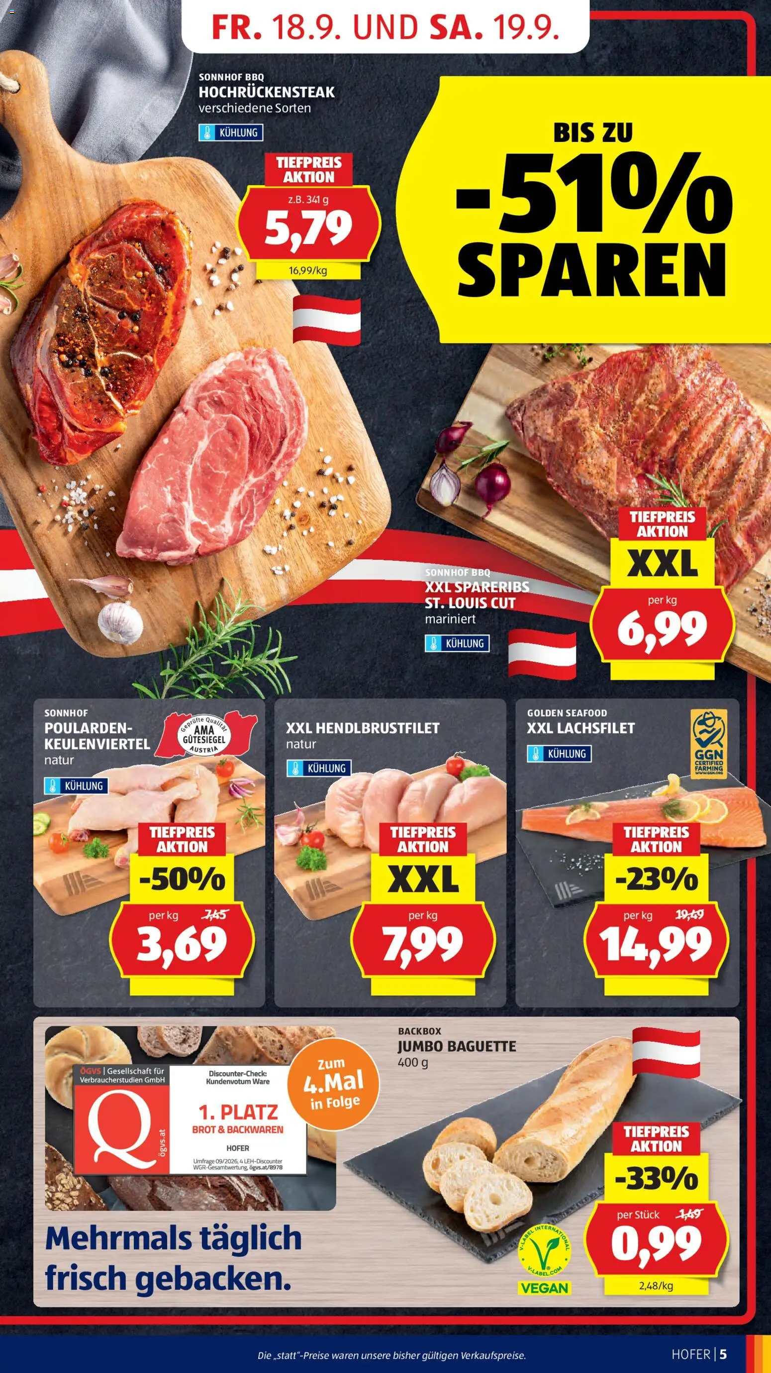 Hofer Flugblatt gültig ab 18.09.2026 | Seite: 9