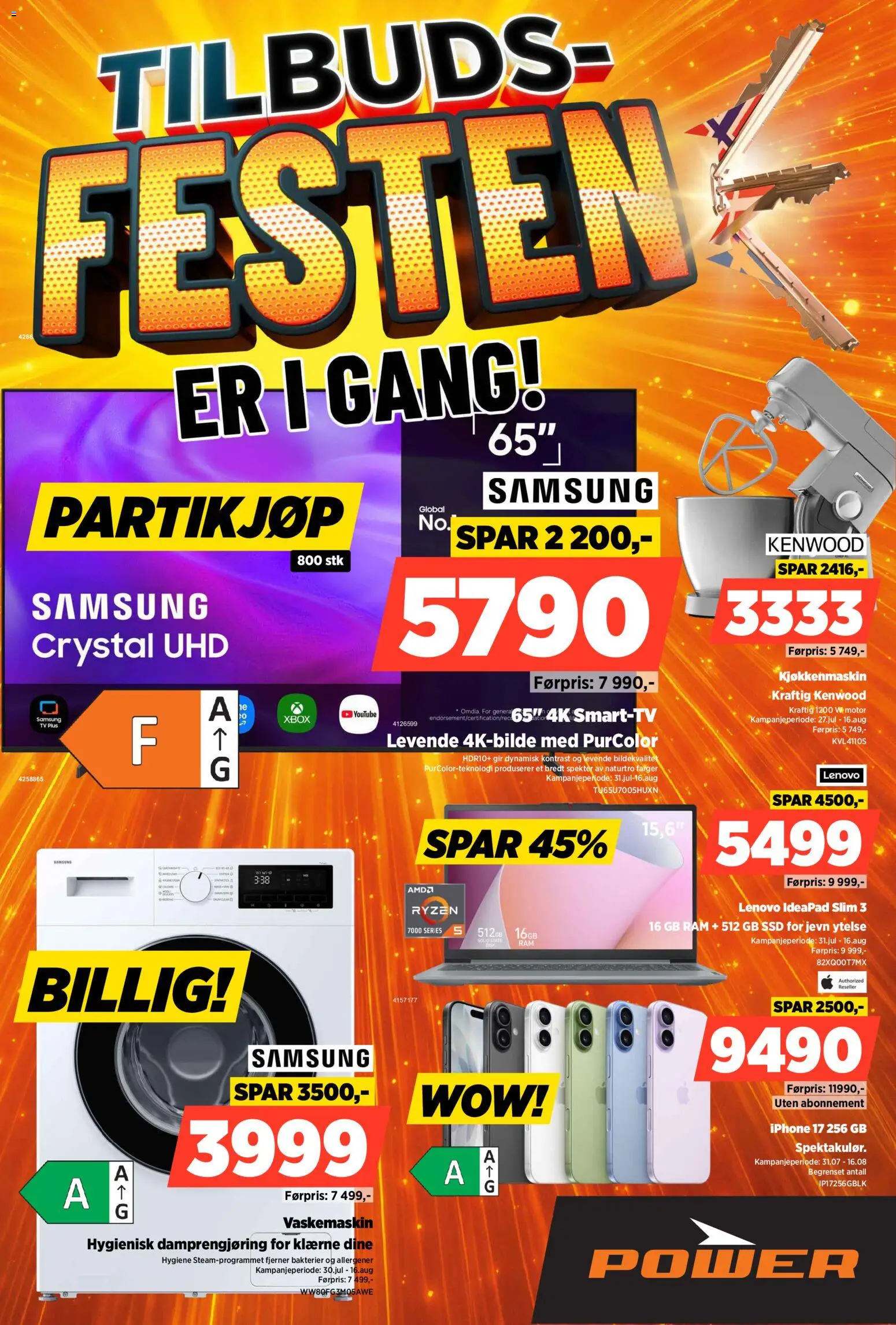 {H1} | Side: 1 | Produkter: Tv, Xbox, Vaskemaskin, Kjøkkenmaskin
