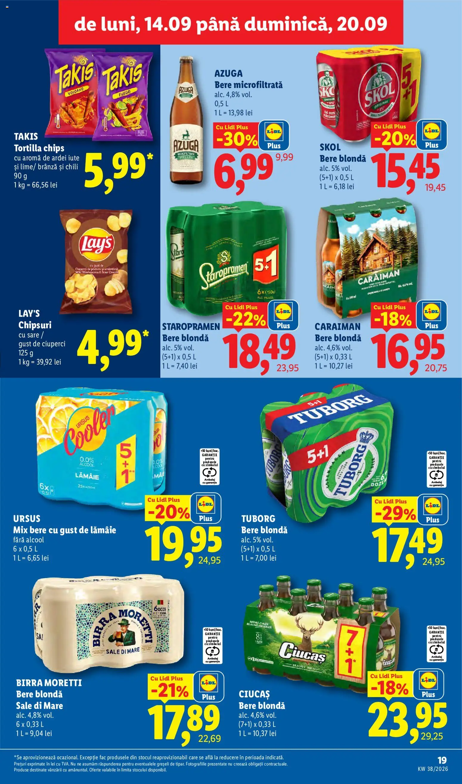 Noul catalog Lidl – valabil de la 14.09.2026 | Pagină: 19
