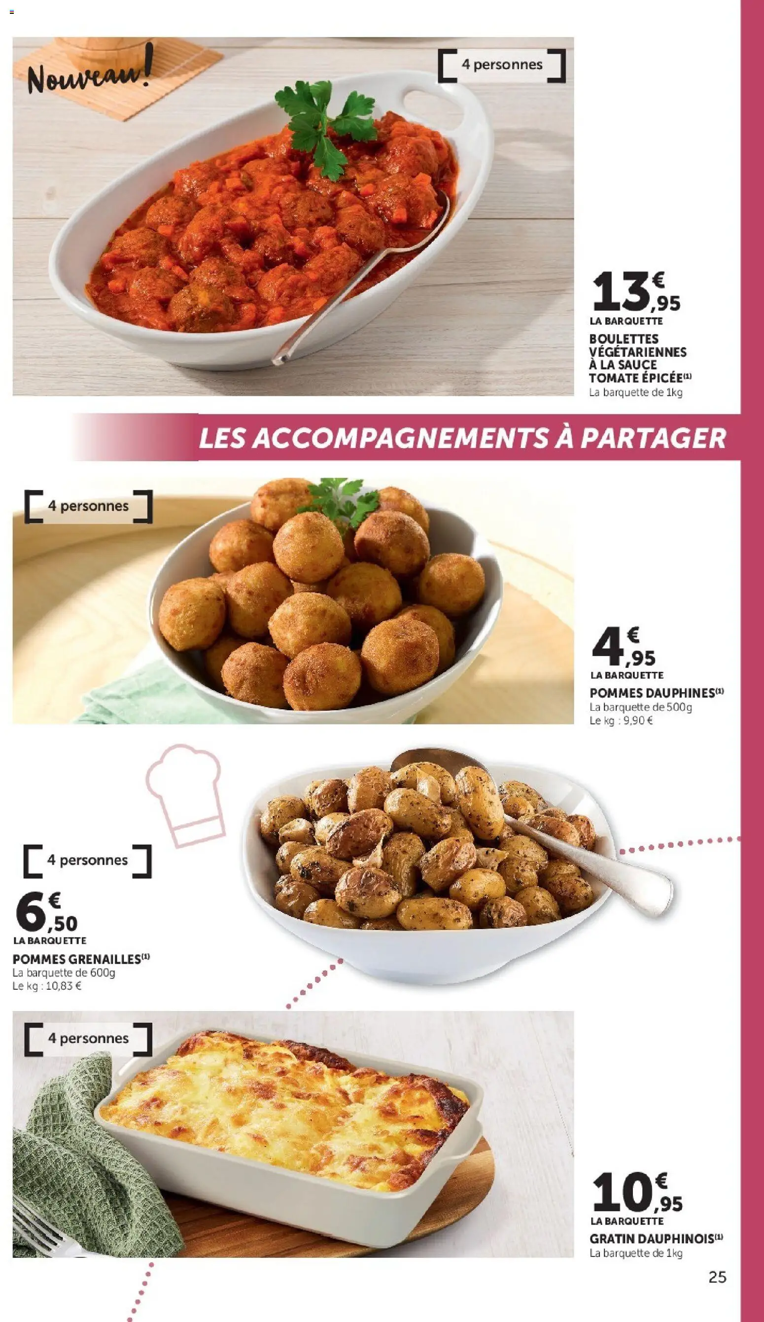 {H1} | Page: 25 | Produits: Tomate, Sauce tomate, Pommes