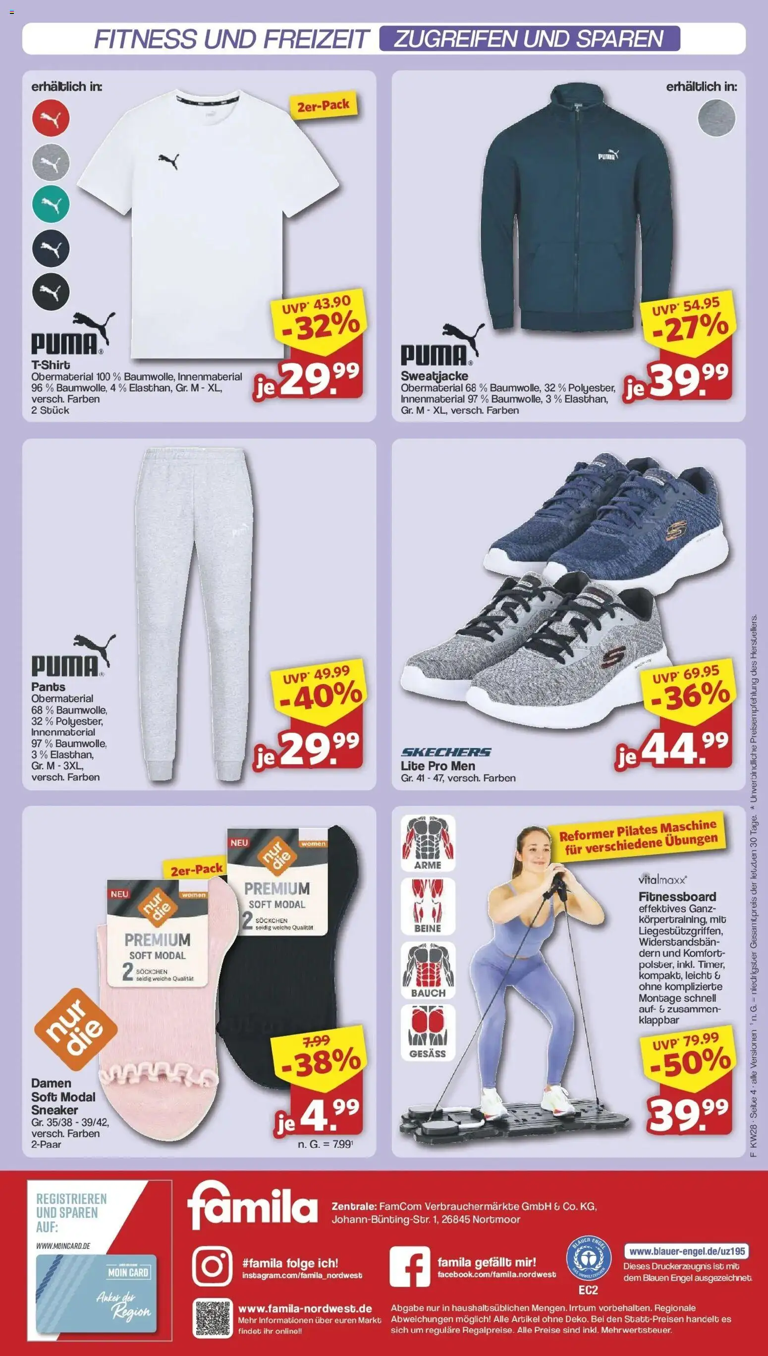 Famila Nordwest Einleger – gültig ab 06.07.2026 | Seite: 4 | Produkte: Sweatjacke