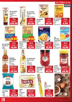 Náhled letáku BOŽKOV NA PEČENÍ Lihovina 20%, Božkov na pečení lihovina 20% 0,5 l od 14.10.2026 | Strana: 27