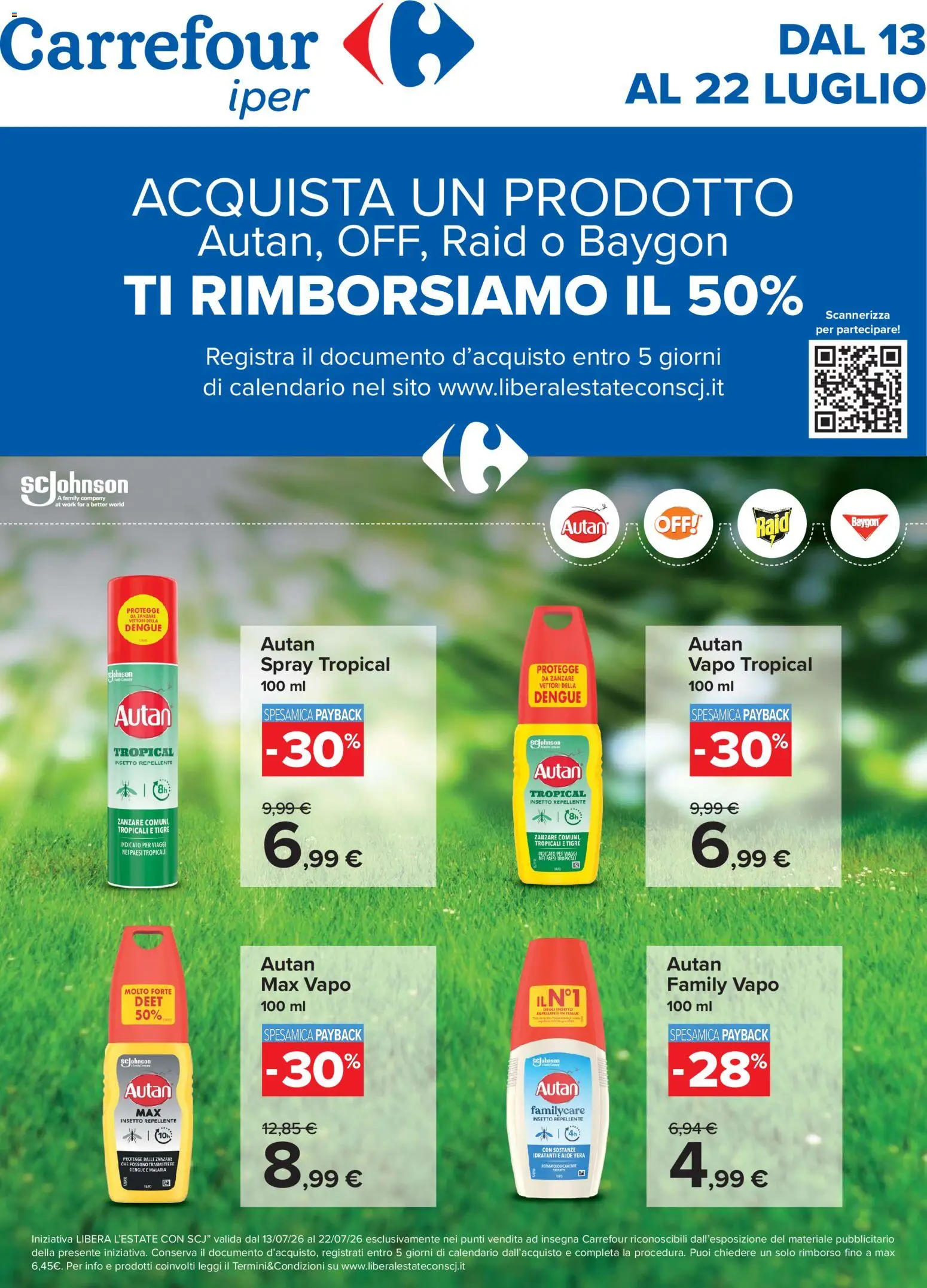 Volantino Carrefour del 13/07/2026 | Pagina: 1 | Prodotti: Aloe vera