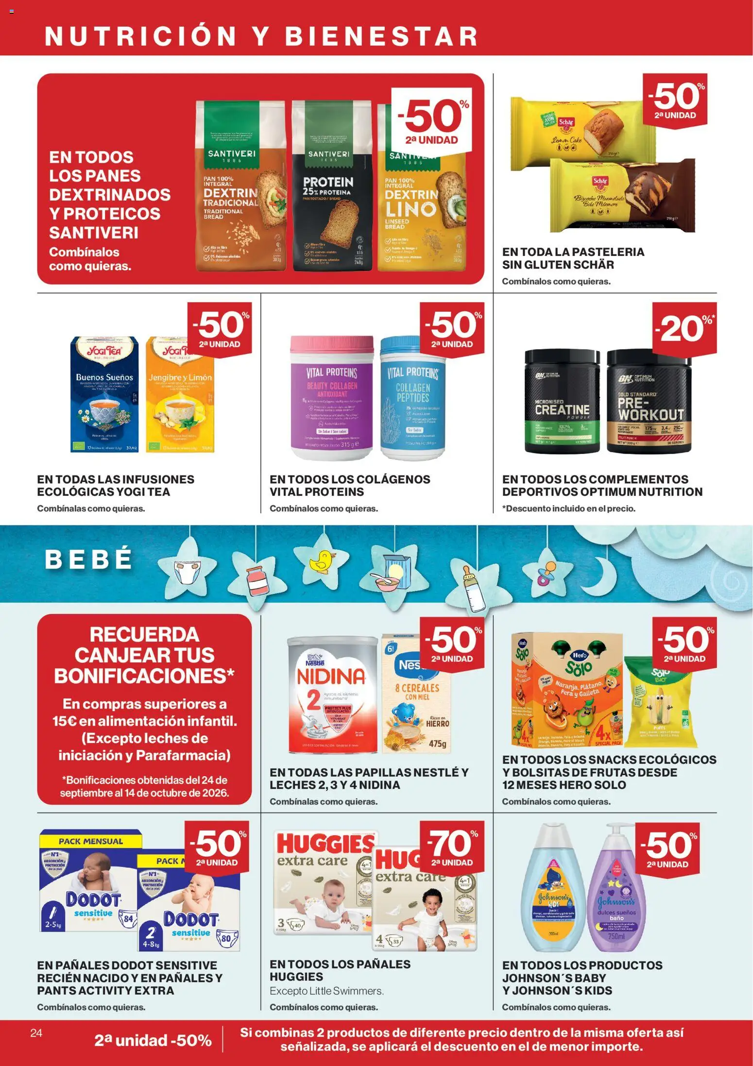 Hipercor catálogo │ válido desde el 15/10/2026 | Página: 24 | Productos: Jengibre, Pan, Cereales, Baño
