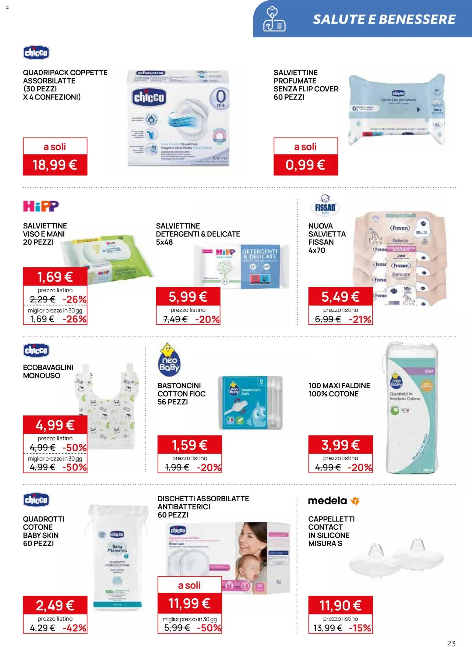 Volantino Prenatal del 12.03.2026 | Pagina: 23 | Prodotti: Silicone