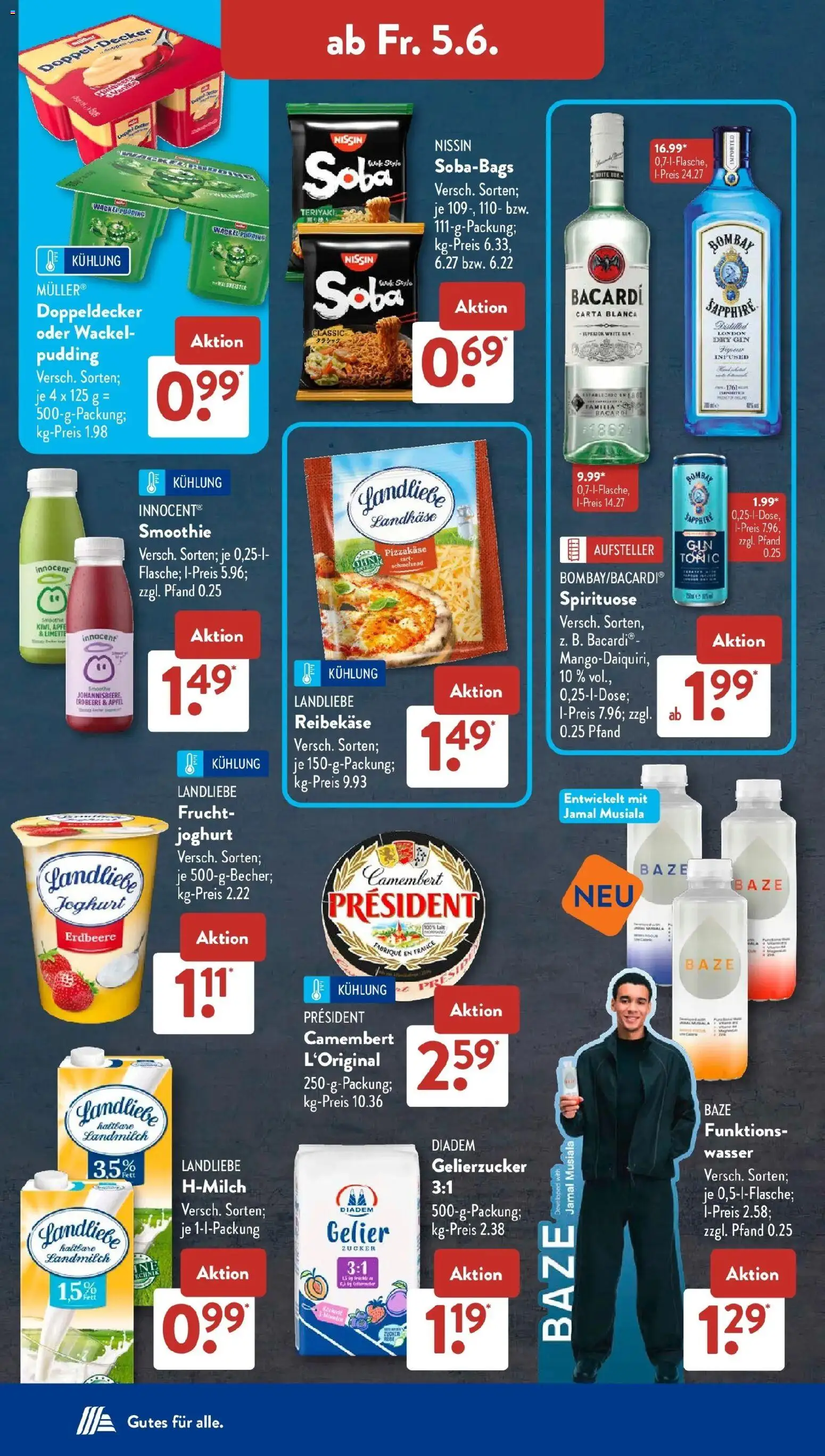 Aldi Süd Wochenangebote – gültig ab 01.06.2026 | Seite: 23 | Produkte: Gelierzucker, Äpfel, Wasser, Zucker