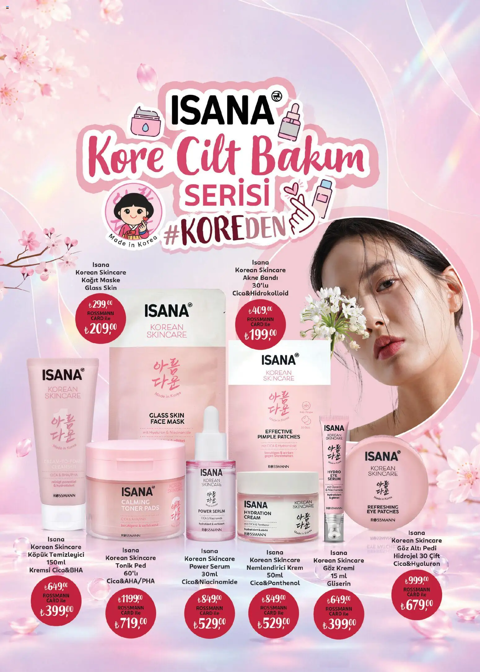 Rossmann İndirim - 01 Temmuz 2026 tarihinden itibaren geçerlidir | Sayfa: 4 | Ürünler: Krem, Maske, Toner