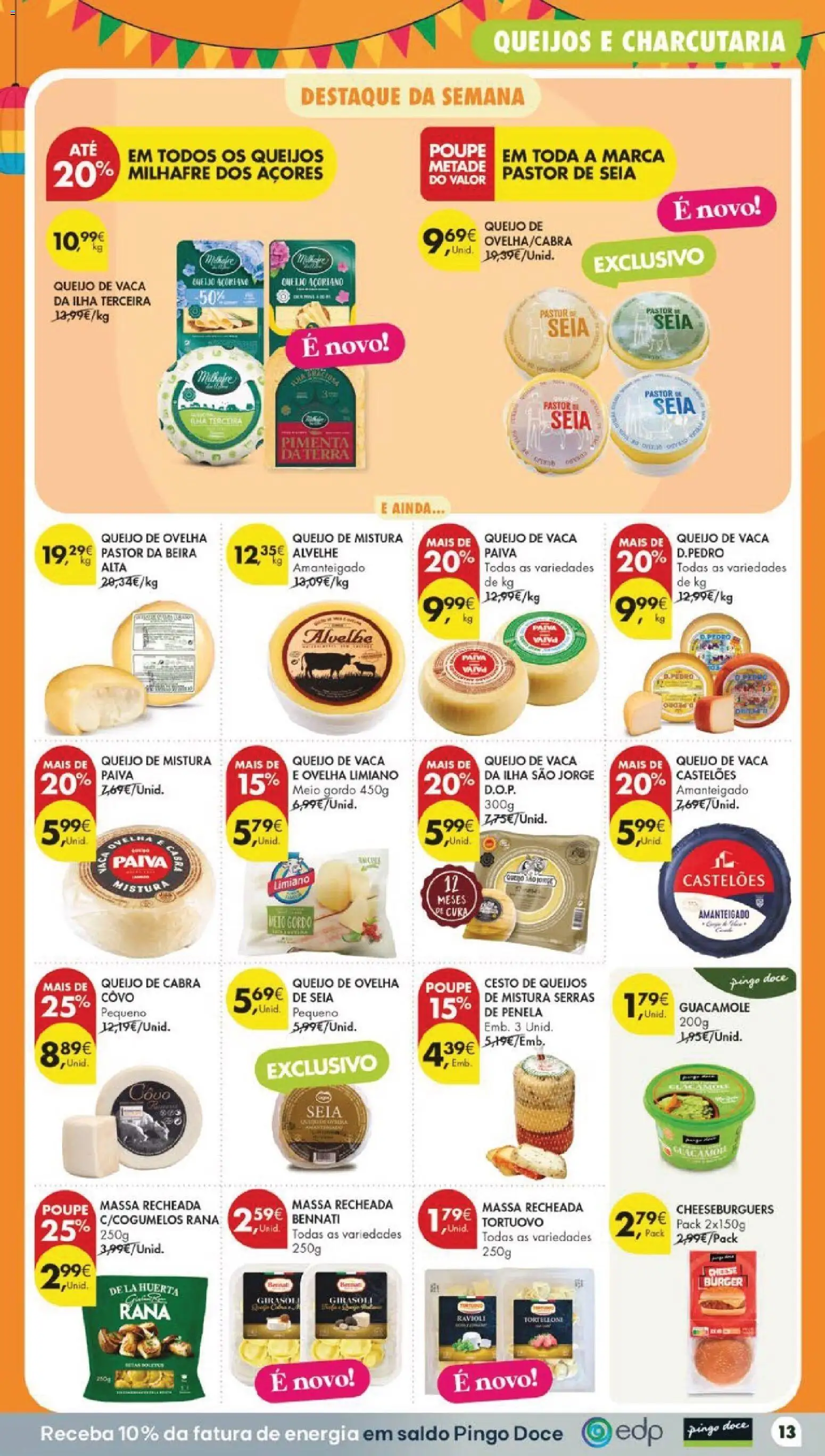 Pingo Doce folheto │ válido de 16.06.2026 | Página: 15 | Produtos: Pimenta, Queijo, Massa