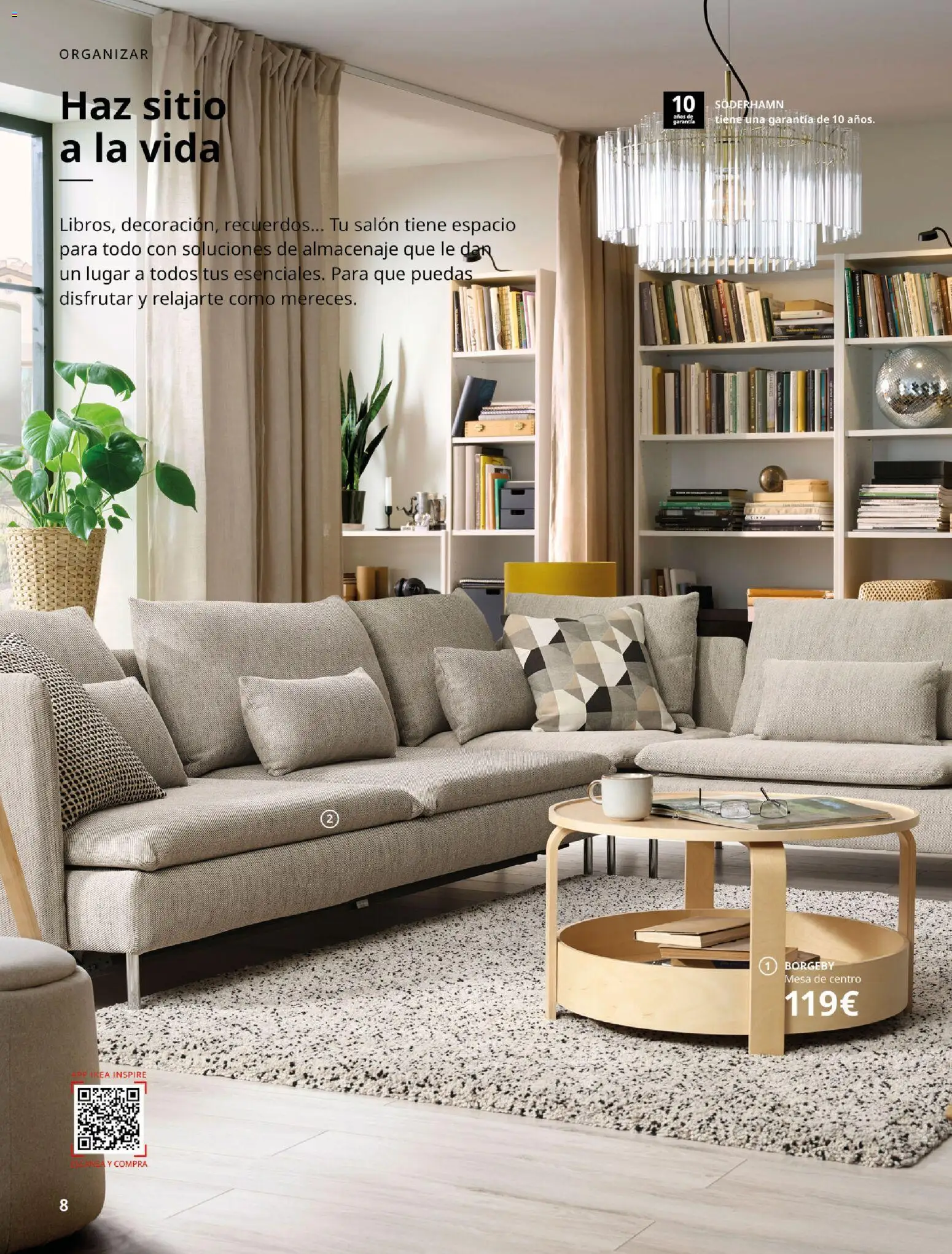 IKEA - Salones │ válido desde el 01/09/2026 | Página: 8 | Productos: Salón, Almacenaje, Mesa