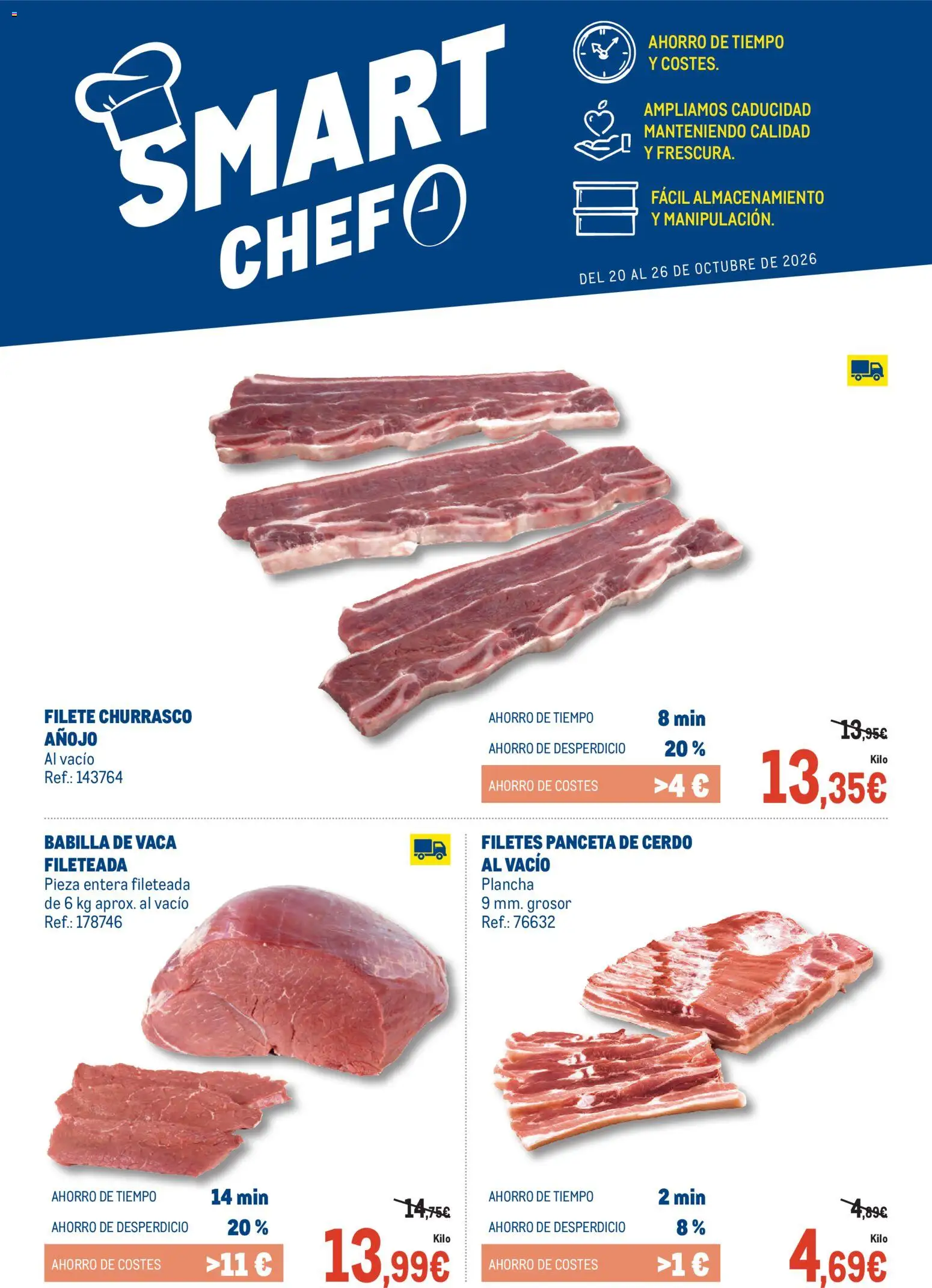 Makro Fresco Península │ válido desde el 20/10/2026 | Página: 5 | Productos: Panceta, Cerdo, Plancha, Filete
