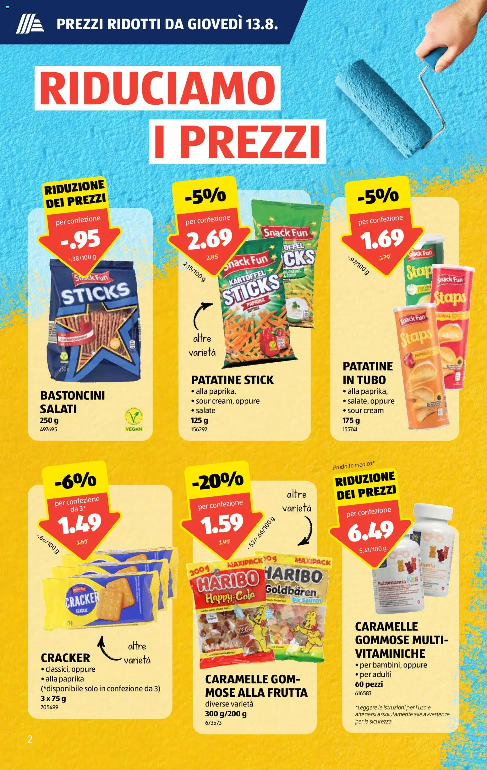 Aldi aktionen IT – gültig ab 13.08.2026 | Seite: 2 | Produkte: Chips