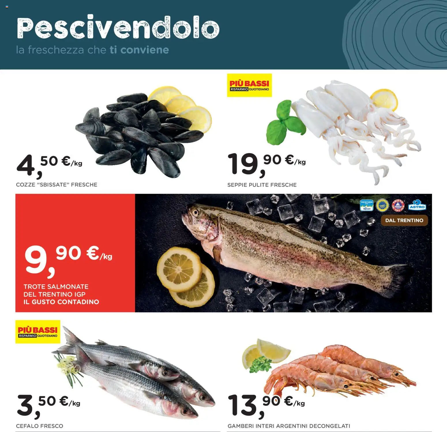 Volantino Poli del 02/09/2026 | Pagina: 13 | Prodotti: Gamberi, Cozze